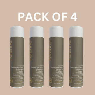 Pack Of 4 Sulphate Free Clarifying Anti Dandruff Shampoo (250ml x 4)