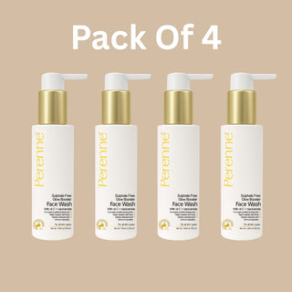 Pack Of 4 Sulphate Free Glow Booster Face wash (100ml x 4)