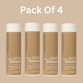Pack Of 4 Sulphate Free Hair Strengthening Shampoo ( 250ml x 4)