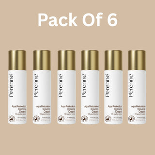 Pack Of 6 Aqua Restoration Moisturising Cream (50gm x 6)