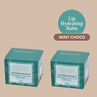 Perenne  Lip Hydrating balm (Mint Choco) With Hyaluronic acid and SPF 30(10 gm)