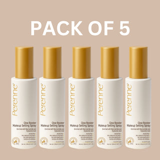 Pack Of 5 Glow Booster Invisible Makeup Setting Spray