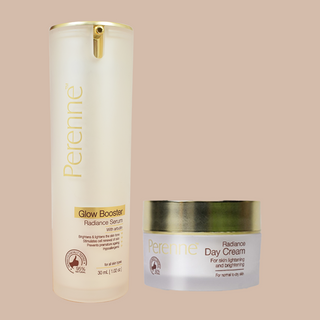 Glow Booster Radiance Serum And Day Cream Combo with Natural Vitamin C, Green Tea And Licorice For Skin Lightening, Skin Brightening and Depigmentation| Glowing Skin | For All Skin Types