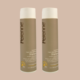 Twin Pack of Perenne Sulphate Free Hair Strengthening Shampoo (250 ml x 2)