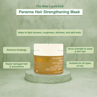 Perenne Clarifying Anti-Dandruff Hair Strengthening Kit including Clarifying  Anti-Dandruff Shampoo, Hair Strengthening Conditioner,  Hair Strengthening Oil, Hair Strengthening Serum & Hair Strengthening Mask | For Dandruff, Hair Fall & Hair Growth.