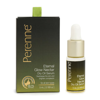 PERENNE Eternal Glow Nectar Dry Oil Serum For Glowing, Brightening And Destressing Skin And Preventing Digital Aging