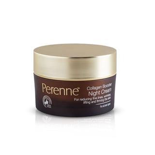 Perenne A.M. P.M. Combo (Glow Booster Radiance Day Cream & Collagen Booster Night Cream) with Retinol, Tripeptide, Apple stem cells, Vitamin E, C & B5 |  Skin Lightening & Brightening | Anti-Aging | For all skin types (50gm X 2)