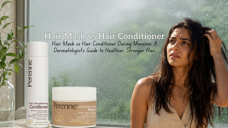 Hair Mask vs Hair Conditioner During Monsoon: A Dermatologist's Guide to Healthier, Stronger Hair