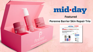 Perenne Barrier Skin Repair Trio Featured in Mid-Day as the Ultimate Valentine's Week Gift!