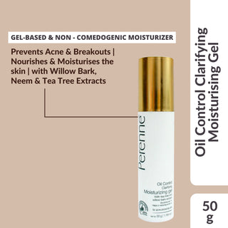 Oil Control Clarifying Moisturising Gel with Tea Tree & Willow Bark Extract