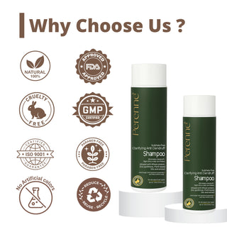 Pack Of 4 Sulphate Free Clarifying Anti Dandruff Shampoo (250ml x 4)