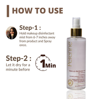 Makeup Disinfectant Mist with 70% alcohol