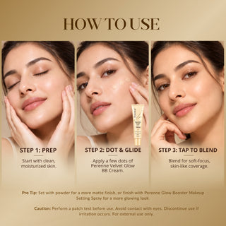 Velvet Glow BB Cream | 5-in-1 Skincare-Infused | 29 g