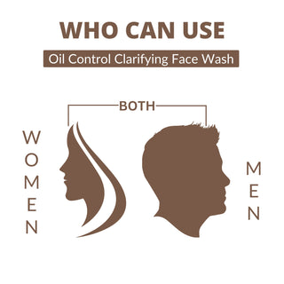 Oil Control Clarifying Facewash with Tea Tree & Willow Bark Extract