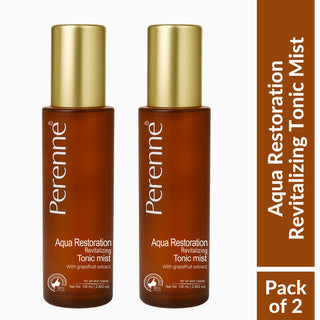Perenne Revitalizing Tonic Mist | Hydrating & Pore-Minimizing Toner | Alcohol-Free Natural Toner | Rose Water & Green Tea Extracts | Balances Skin pH | Dermatologically Tested | Refresh & Restore Skin (50ml & 100ml)