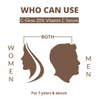 Perenne C-Glow 20% Vitamin C Serum | 20% EAA (Ethyl Ascorbic Acid) | Target Hyperpigmentation | Brightening & Anti-Aging | Antioxidants & Hyaluronic Acid  | For All Skin Types | Men & Women (30 ml)