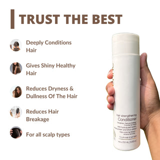 Hair Strengthening Combo for Controlling Hair Fall | Sulphate & Paraben Free | Suitable for all hair types | For Men & Women