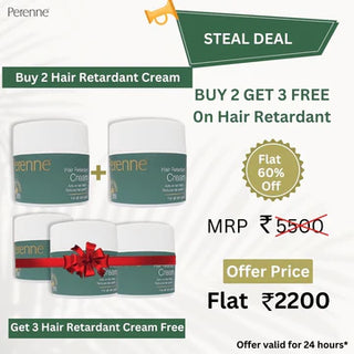 Buy 2 Hair Retardant Cream Get 3 Free