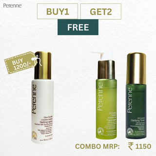 Combo_06 (Buy Glow Booster Invisible Makeup Setting Spray Get Free Oil Control Clarifying Face Wash & Clarifying Toner 50ml )