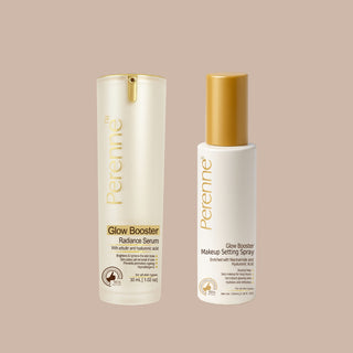 Buy Combo of Perenne Glow Booster Makeup Setting Spray &  Glow Booster Radiance Serum (100ml X 30ml)