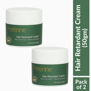 Perenne Hair Retardant Cream | Reduces Unwanted Face Hair Growth | Dermatologist-Tested & Clinically Proven Formula | Natural & Paraben-Free | Safe for Face & Body | For Women & Men