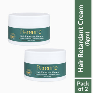 Perenne Hair Retardant Cream | Reduces Unwanted Face Hair Growth | Dermatologist-Tested & Clinically Proven Formula | Natural & Paraben-Free | Safe for Face & Body | For Women & Men