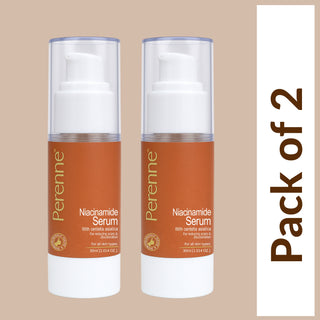 Perenne Niacinamide Serum | Reduces Acne Scars & Pigmentation | Pore Minimizing | Oil Control | Centella Asiatica & Peptides | For All Skin Types (30ml)