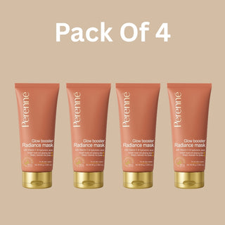 Pack Of 4 Glow Booster Radiance Mask (80gm x 4)