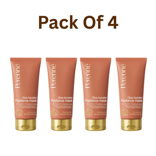 Pack Of 4 Glow Booster Radiance Mask (80gm x 4)