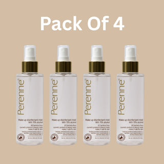 Pack Of 4 Makeup Disinfectant Mist with 70% (200ml x 4)