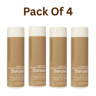 Pack Of 4 Sulphate Free Hair Strengthening Shampoo ( 250ml x 4)