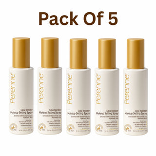 Pack Of 5 Glow Booster Invisible Makeup Setting Spray