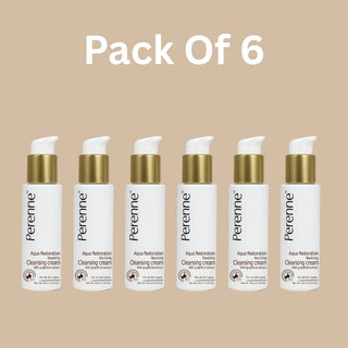 Pack Of 6 Aqua Restoration Nourishing Cleansing Cream (95ml x 6)