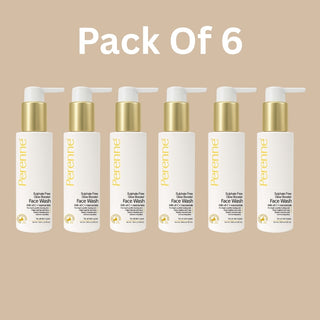 Pack Of 6 Sulphate Free Glow Booster Face wash (100ml x 6)