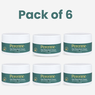 Perenne Hair Retardant Cream | Reduces Unwanted Face Hair Growth | Dermatologist-Tested & Clinically Proven Formula | Natural & Paraben-Free | Safe for Face & Body | For Women & Men