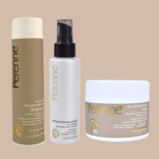 Haircombo_2  Combo pack of Hair Strengthening Shampoo, Mask, and Hair smooth & Shine serum