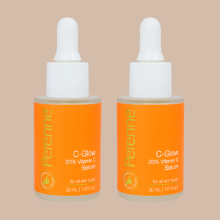 Twin Pack of C-Glow 20% Vitamin C Serum (30ml x 2)