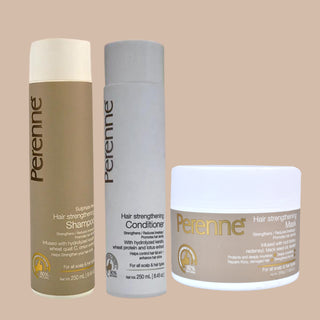 Buy Combo of Sulphate Free Hair Strengthening Shampoo (250ml), Hair Strengthening Conditioner (250ml), & Hair Strengthening Mask(200 gm)