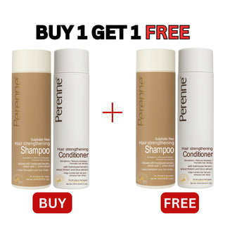Buy Hair Strengthening Combo for Controlling Hair Fall | Sulphate & Paraben Free | Suitable for all hair types | For Men & Women ( 250ml x 4 )