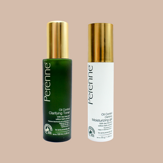 Oil Control Clarifying Hydrating Combo with Tea Tree & Willow Bark Extract