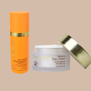 Combo pack of Perenne Radiance Day cream (50gm) and Broad spectrum spf50 pa++++(50ml)