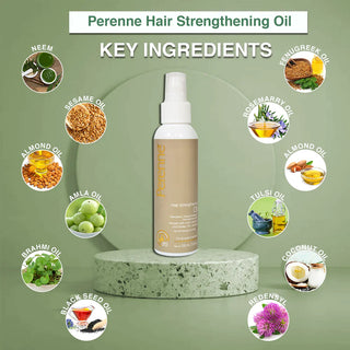 Twin Pack Of Perenne Hair Strengthening Oil (100 ml x 2)